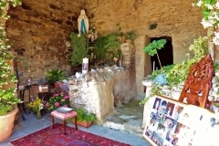 The Lourdes grotto